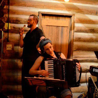 JK and Montage (Rachel Bell shown)